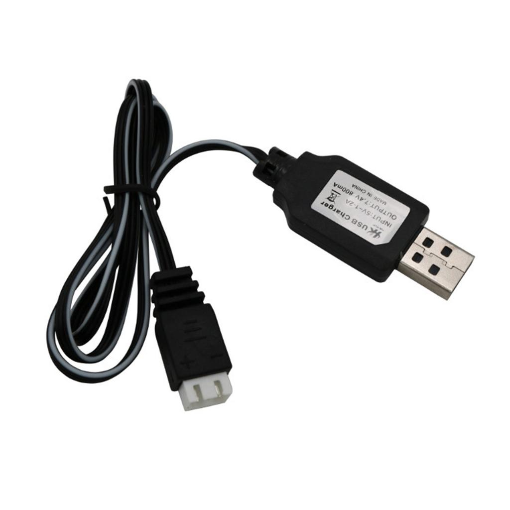 7,4 В кабель для зарядки литиевой батареи USB-порт 3Pin 2S шнур для зарядки батареи со светодиодным индикатором