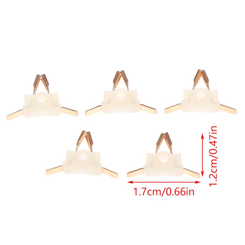 5PCS For Racing Car Model Motor Carbon Brush Single Layer Electric Motor Brush Spare Part