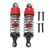 2Pcs RC Shock Absorber Damper Replacement for SCY 16101 16102 16103 16201 Remote Control Car 6301