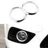 Для Ford Focus 2 Mk2 Седан Хэтчбек 2005 - 2011 Наклейка на противотуманную фару 2 шт. Декоративная крышка противотуманной фары Аксессуары для интерьера