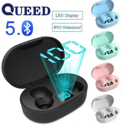 TWS E6S Bluetooth-наушники Беспроводные наушники, устойчивые спортивные наушники с шумоподавлением для Xiaomi Redmi с микрофоном