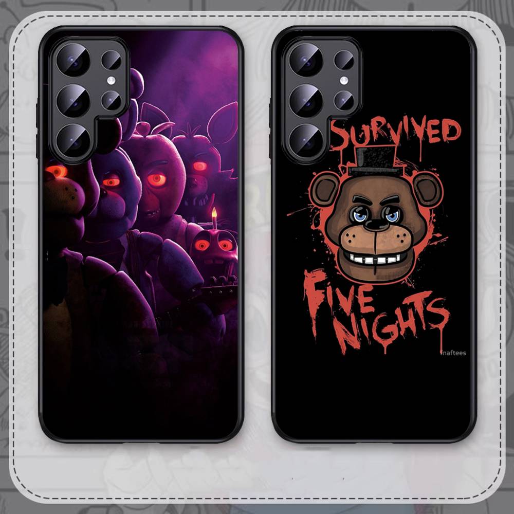 AmineF- Fnaf F-Five-nights-At-Freddys Чехол для телефона для Samsung S 24 fe 25 Ultra plus 20 lite 21 30 22 23 24 22 Ultra 5G Fundas