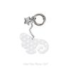 Korean Angel Wing Keychain Japanese Magical Girl Star Keychain Bag Charms Women Backpack Decoration Car Keyring