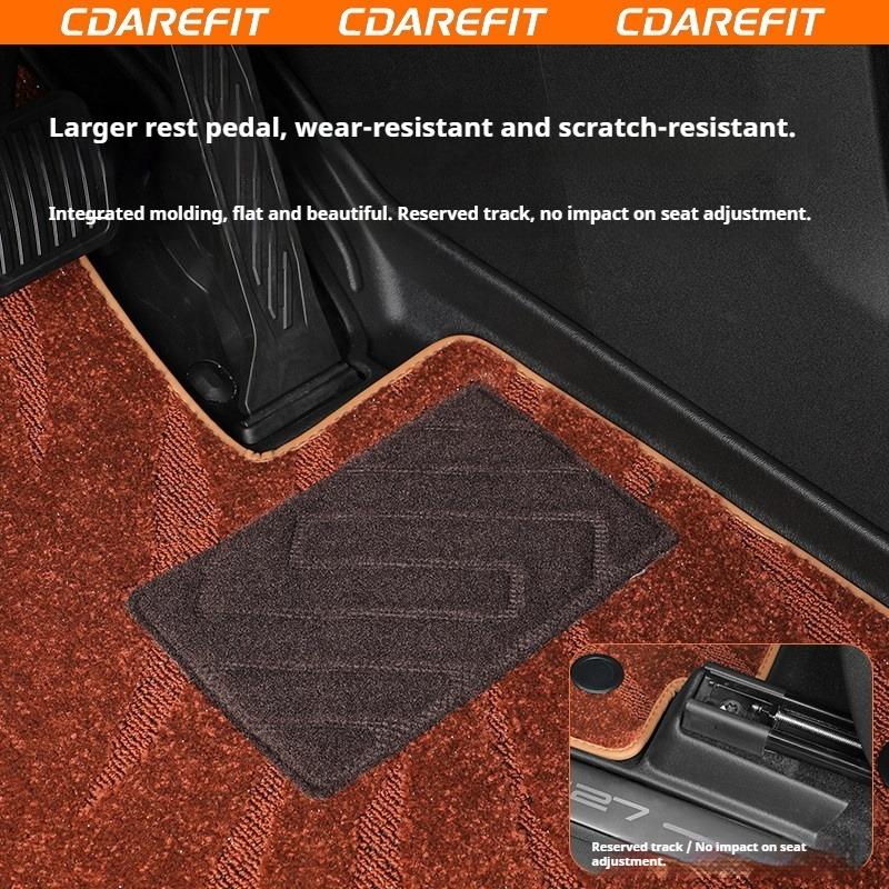 For Chery iCAUR V27 TPE Thickened Car Double-Layer Floor Mat 3D Full Coverage Waterproof Dedicated Floor Mats Upgrade Trunk Mat