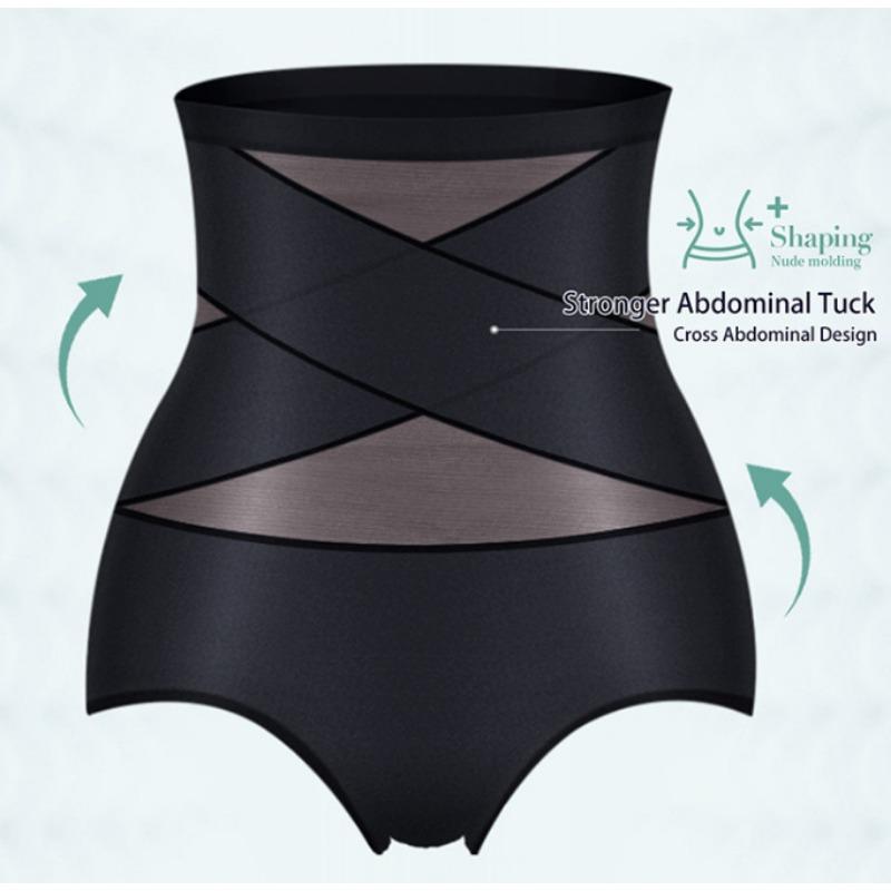 Женские дышащие тонкие корректирующие shapewear штаны с высокой талией и эффектом подтяжки живота