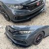 HTTYYX Разделитель губы диффузора бампера кузова спойлер защита для Civic Hatchback/Седан/Купе/Type R FK7 FK8 Si 2016-2021