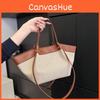 Color Blocked Fashion Pleated Design Women Casual Shoulder Bag Autumn For