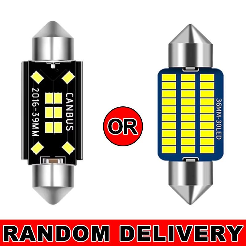2x C5W LED SMD Signal Lamp Canbus Bulb 41mm 39mm 36mm Festoon Light C10W LED Auto Interior Reading Dome Light License Plate Lamp