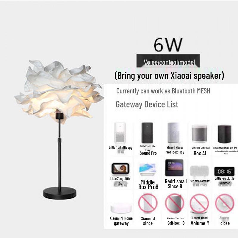 Напольный светильник Cloud с прямым основанием и бумажным абажуром для гостиной, спальни и ресторана.