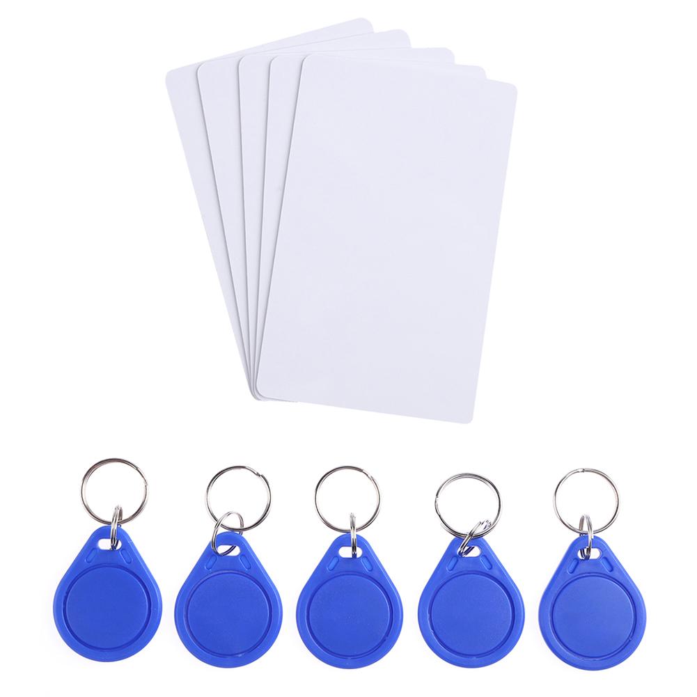 Handheld RFID ID EM4100 Card Copier 125khz ID Reader Writer Programmer Card Smart Duplicator Copier+5/10PCS Tags