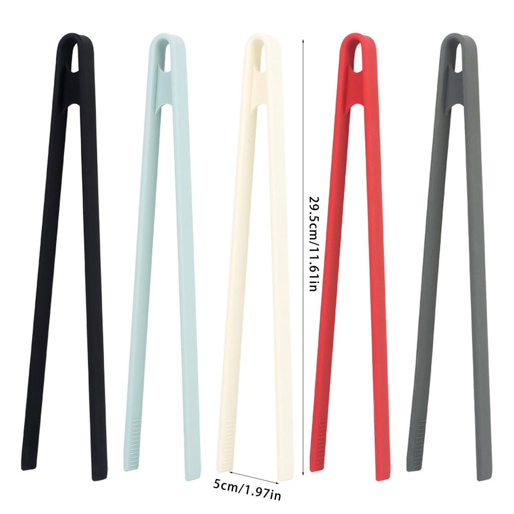 Хлебные щипцы Нескользящие Сервировочные Барбекю Салатные Клипсы Длинная Ручка Зажим для Стейка Кухонный Инструмент для Дома Легко Использовать