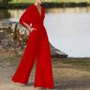 FASHION Women's Banquet Dress Jumpsuit Sexy Hanging Neck Women's Trousers