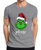 Grinch Please Christmas Gnome Funny Gift Xmas Grinch Unisexs Tshirt
