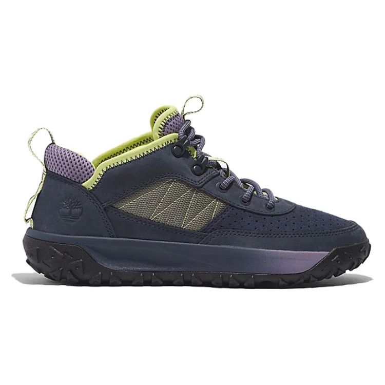 Timberland Нескользящие прочные низкие уличные туфли женские туфли синего фиолетового цвета A645REP2