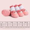 4pcs/set Wear-resistant Dog Boots Breathable Puppy Mesh Shoes Pet Booties Dog Shoes  Running