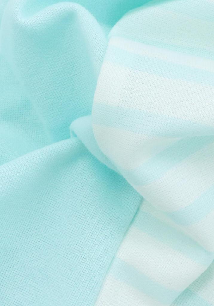 Kaitak Family Sumikkogurashi Movie Kids' Pajamas, Long Sleeve, Raglan Sleeves, Striped Pattern, Spring/Autumn (130cm, Green)