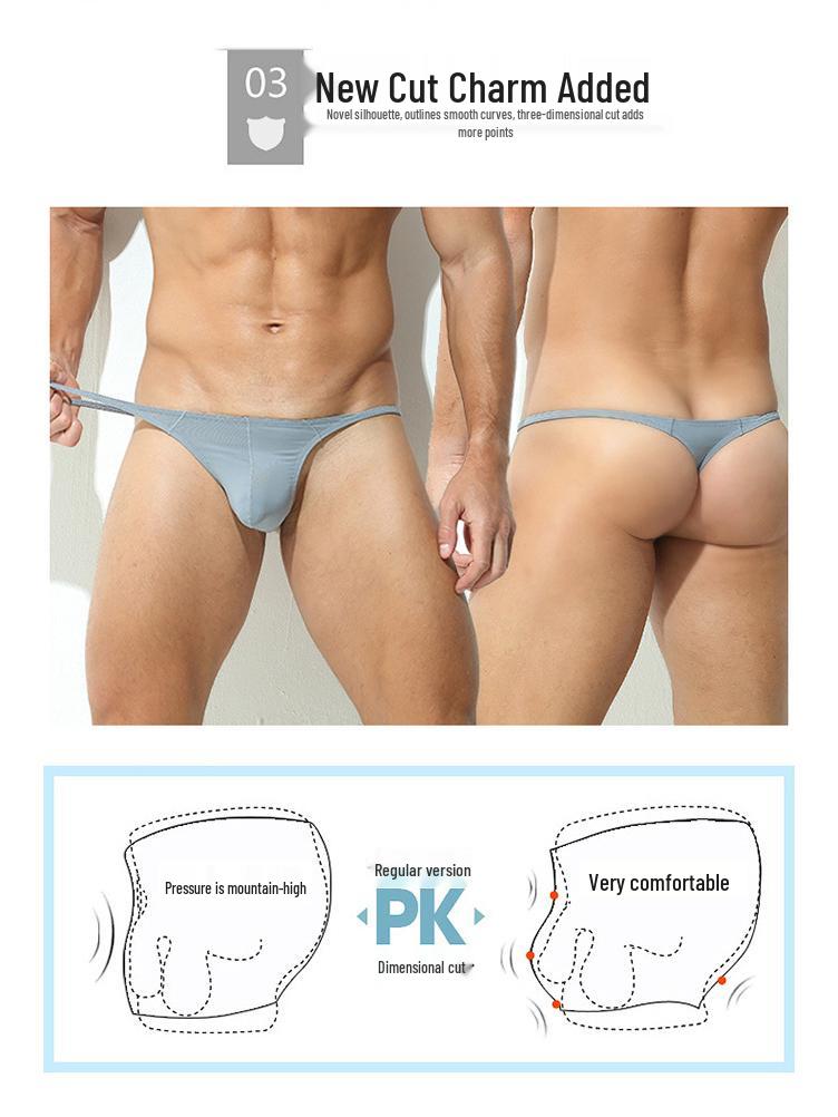 Мужское европейское и американское сексуальное нижнее белье двойные стринги T-спинка