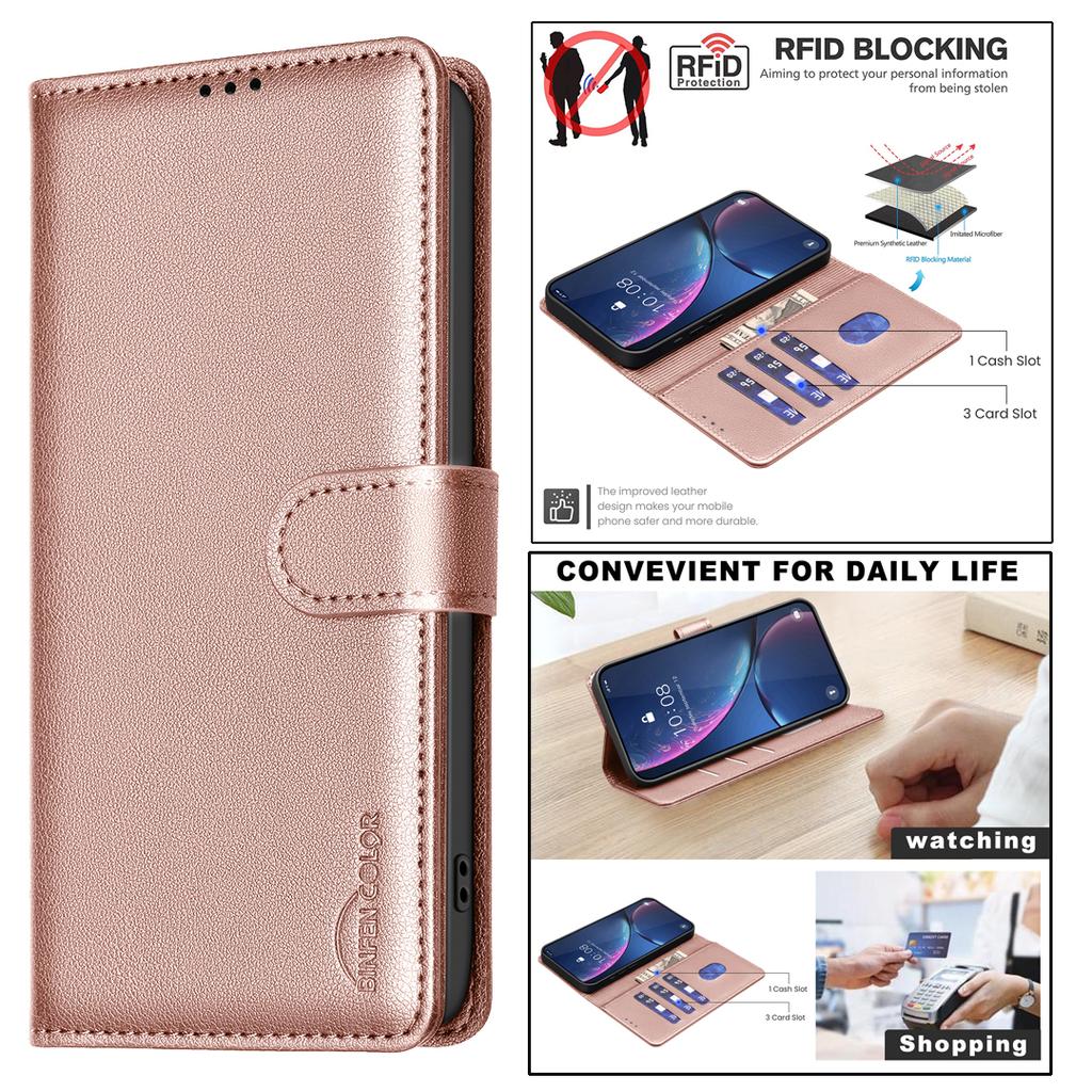 Подставка для карт RFID-блокировка магнитный флип кожаный чехол для Tecno Camon 30 4G Camon 30 5G Pova 6 Pova 6 Pro 5G Spark 20 Pro Plus