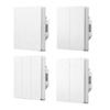 Lerlink A2 Series Tuya Wifi Smart Home Wifi Push Button Wall Switch Work with Alexa Google Home Yandex