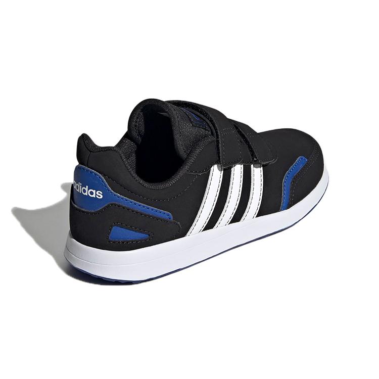 adidas Neo Vs Switch 3 Дышащие Низкие Детские Беговые Кроссовки Черно-Сине-Белые Дети Возраст 3-7 Лет FW3983