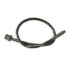 PU Covered Motorcycle Brake Oil Hose Line Stainless Steel Braided PTFE Pipe With Hexagonal Joint And Outer Filament