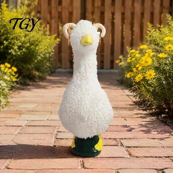 Holiday Goose Costume for Porch Animal Clothing 23 Inch Goose, Decorative Outfit, Creative Clothes Yard And Garden, Seasonal Lawn Ornament Standard