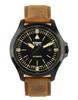 TRASER P67 Officer Automatic Black 110756 Коричневые Часы Мужские
