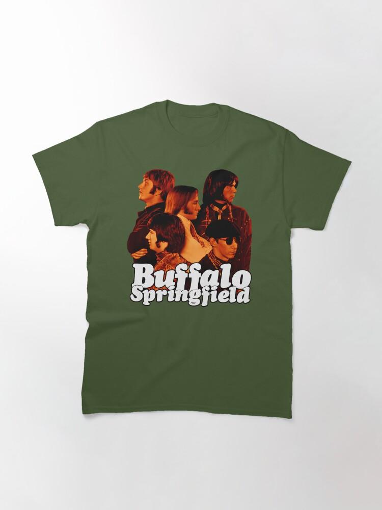 Buffalo springfield Rock Band Red Glow Classic T-Shirt