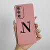 Чехол для Samsung Galaxy A54 5G SM-A546B Милые Чехлы с Первыми Буквами Мягкий Силиконовый Чехол для Телефона Для Samsung A54 M54 A34 5G Fundas