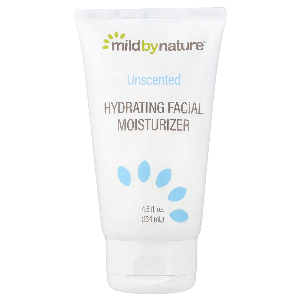 Увлажняющий крем для лица Mild By Nature, без отдушек, 134 мл (4,5 жидких унций)
