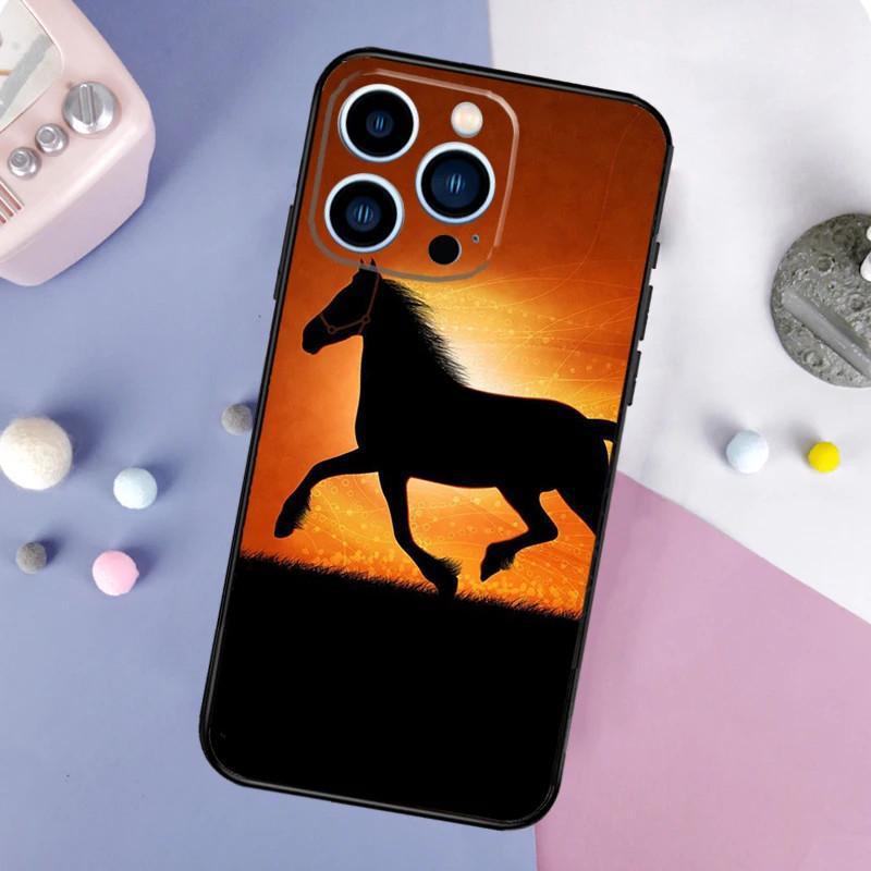Чехол для мобильного телефона Apple iPhone15Plus, чехол для мобильного телефона с изображением лошади, защитный чехол от падения с рисунком, защитный чехол для мобильного телефона Huawei с защитой от падения с рисунком.