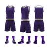 Quick-Dry Basketball Jersey Set Men Women Teens Sports Training Performance Wear