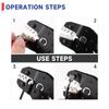 Large Opening Crimping Pliers Waterproof Terminal Crimping Tool Ratcheting Crimping Tool  Plumbing