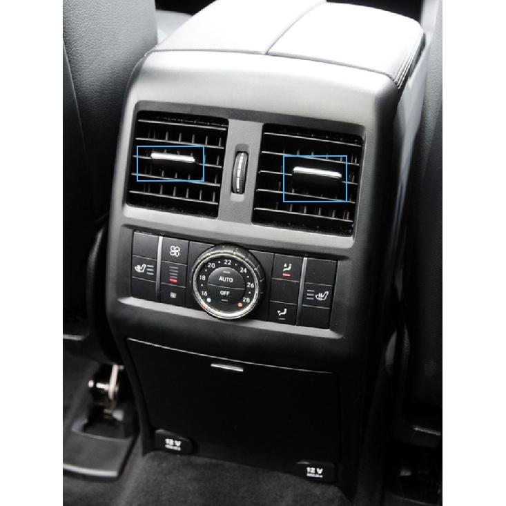 Car Rear AC Vent B Pillar Air Conditioning Outlet Tab Grille Slide Clip For Mercedes Benz W166 W292 M ML GL GLE GLS