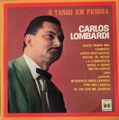 Виниловая пластинка CARLOS LOMBARDI O Tango Em Pessoa COELP40900 Copacabana Бразилия Латинская Подержанная