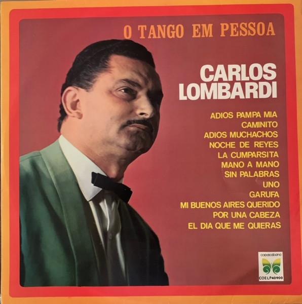 Виниловая пластинка CARLOS LOMBARDI O Tango Em Pessoa COELP40900 Copacabana Бразилия Латинская Подержанная