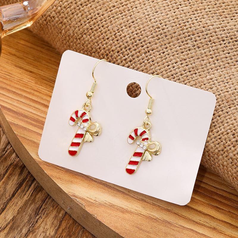 1 Pair of Ladies' Christmas Earrings, Christmas Gift for Everyday Wear, Christmas-themed Jewellery, Ladies' Accessories