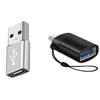30 Usb To 2pcs Type C Otg Charger Adapter Connector Typec To Usb Male To Typec Adapt Converter For Pc Macbook Car Usb Ipad