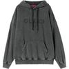 GUCCI Vintage Effect Drawstring Hoodie 795470-XJHD3-1000