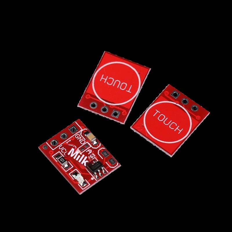 10PCS TTP223 Touch Key Module Self-Locking / Momentary Capacitive Switch Single Channel Module
