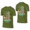 Know Your Wildlife Breathable Reversible Tshirt Business Casual Versatile Outerwear Basic Tee