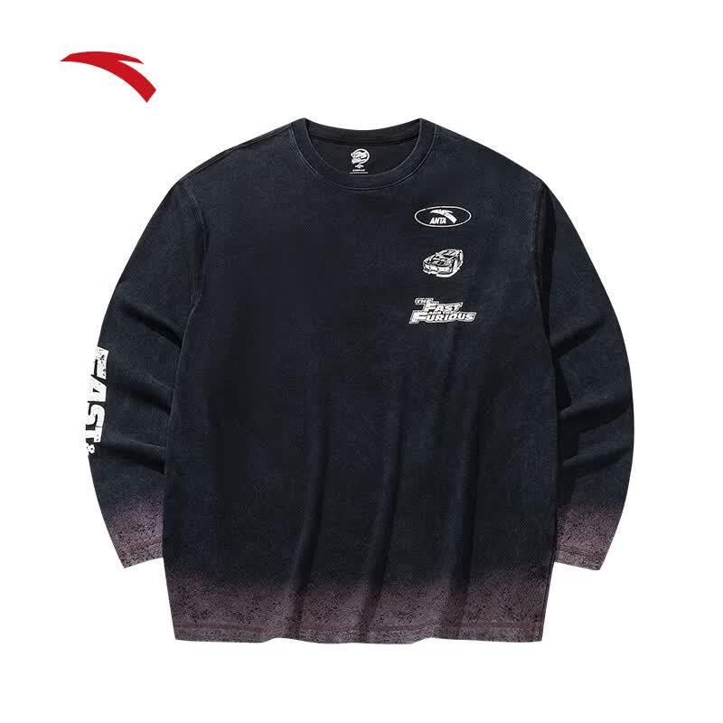 Anta x Fast & Furious Racing Style Unisex Long-sleeve T-shirt