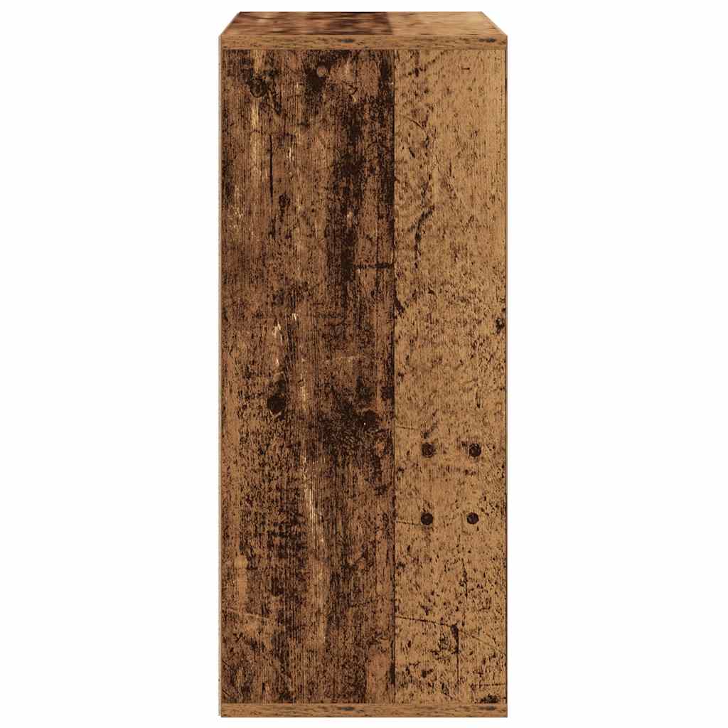 Bookshelf Vintage Wood Look 60 x 30 x 71.5 cm Engineered Wood