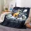 1Pc Eeyore Dreams Pink Blanket For Couch Bed Plush Cozy Fuzzy Blanket Super Soft Warm Blankets For Fall And Winter 091850