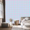 Candy Check Wallpaper Light Gray and Mint 50x1000