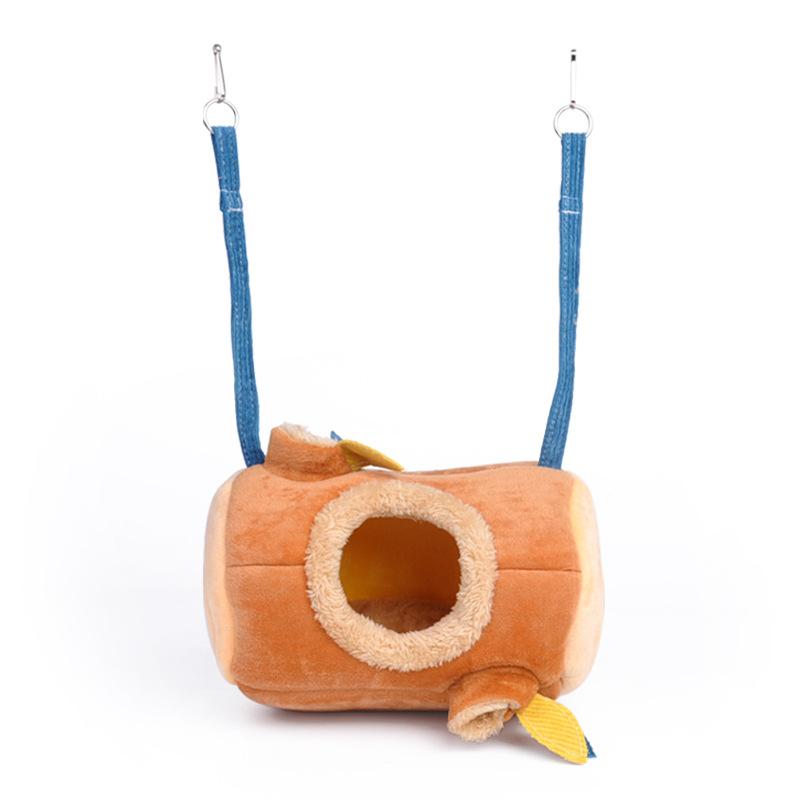 Маленькое гнездо для хомяка, утолщенный теплый зимний гамак для морской свинки, джунгли набор лиана, гнездо для хомяка