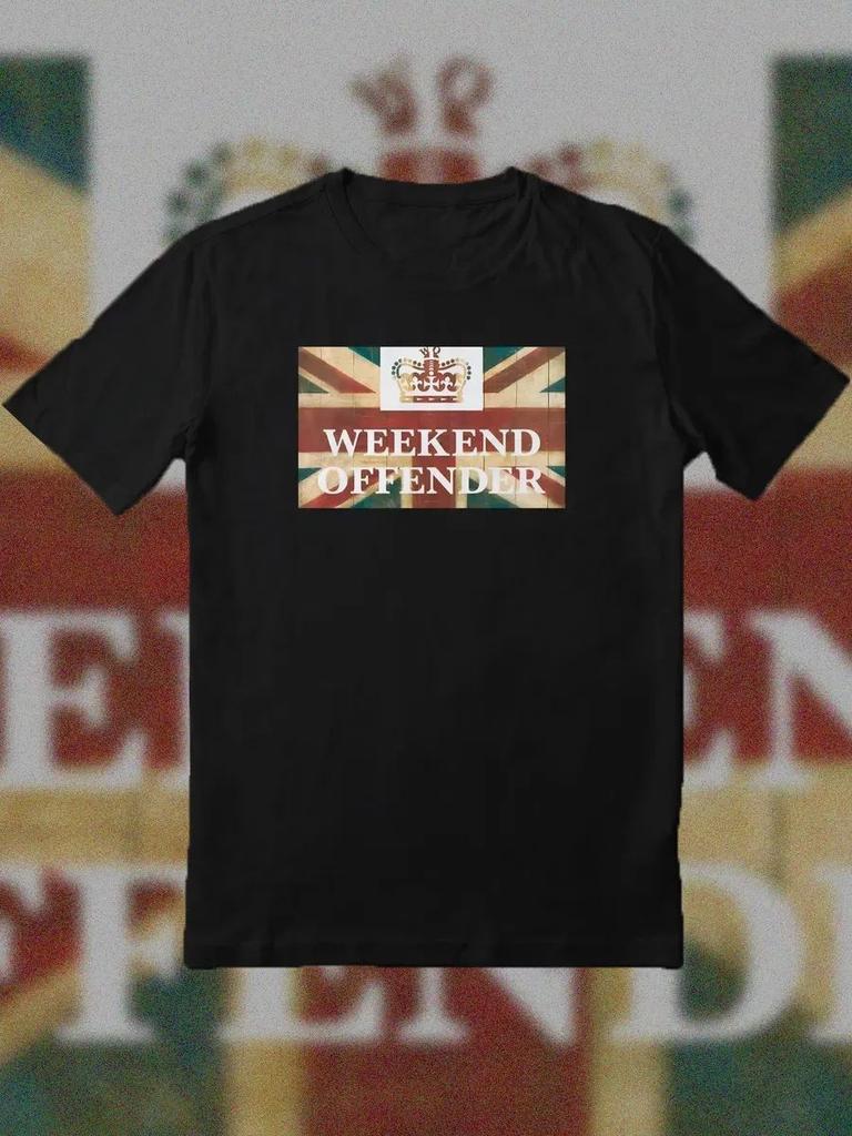 Футболка с принтом Weekend Offender