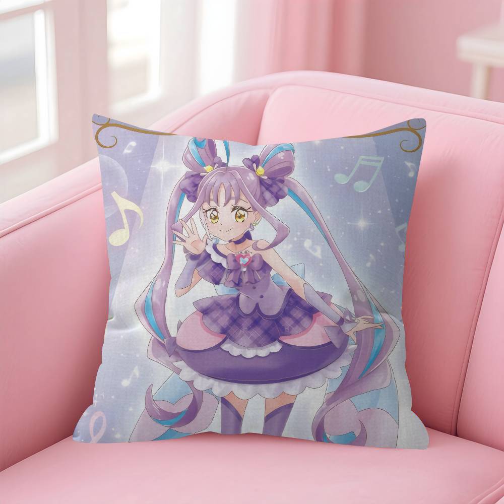 Аниме Футари Ва Pretty Cure Наволочка Дюймы Фермерский Декор Домашняя Декоративная Подушка Для Дивана