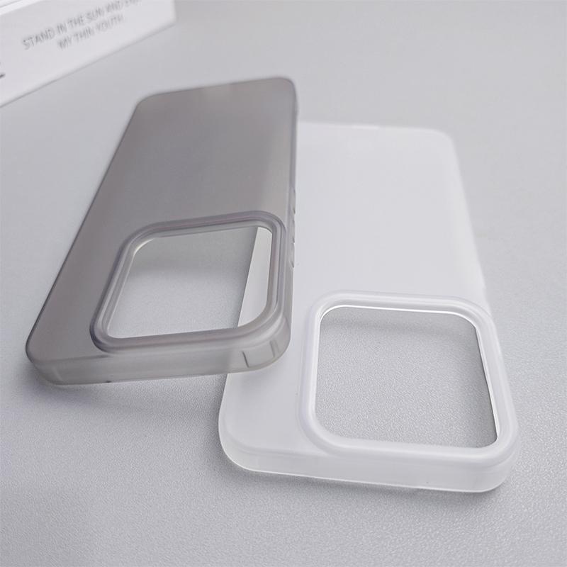 Square Matte Silicone Soft Case For Xiaomi Mi 1 14 13 13T 12 12T Pro Ultra Transparent Clear Shockproof Cover Slim Shell