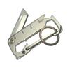 Carabiner Small Keychain Utility Outdoor Camping Mountaineering Bottle Opener Knife Tool Folding Knife Convenient Item [E.L.Viento] Multi-tool